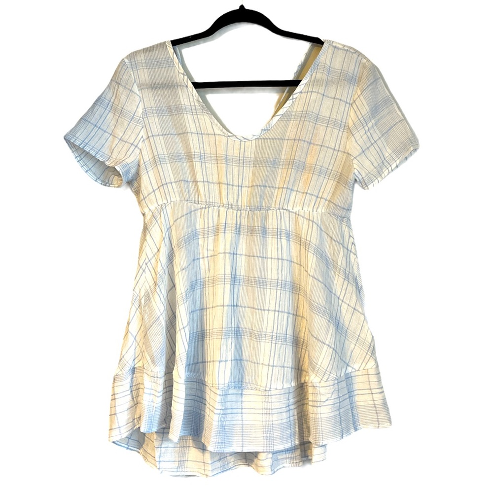 Lazy Sundays short sleeved 100% cotton top size S